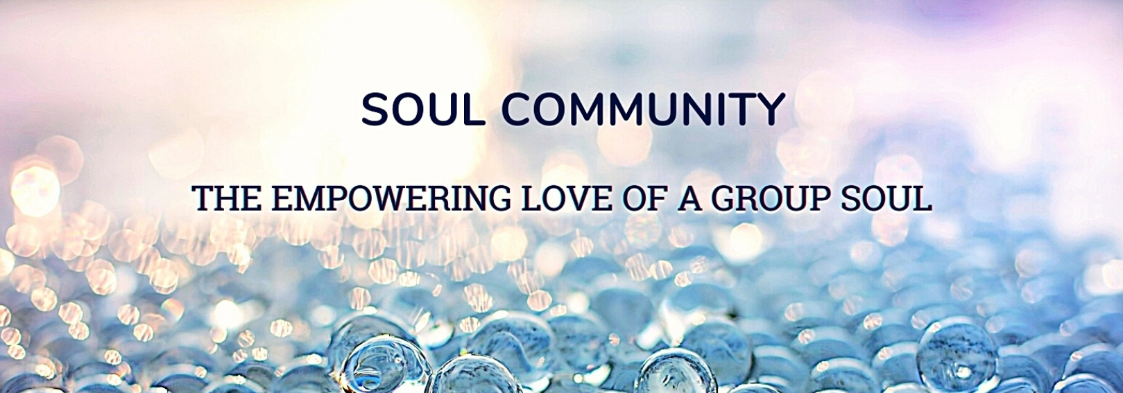 Soul Community: Intro Goes Here